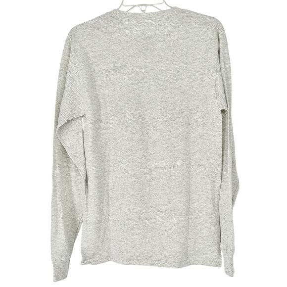 Yellowstone National Park T-Shirt Small Long Sleeve Heather Gray by Xanterra - Picture 3 of 5